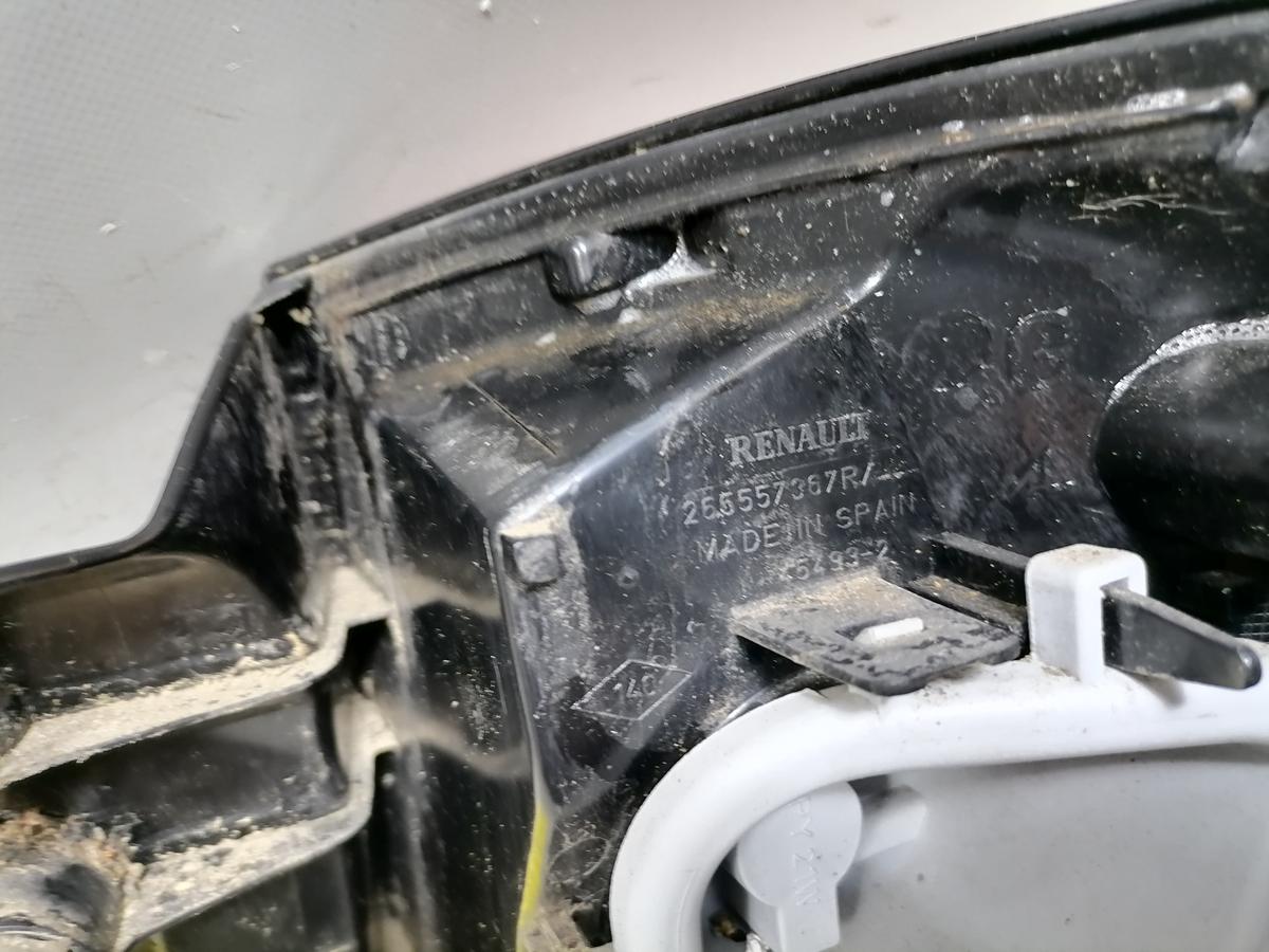 Renault Captur 1 original R&uuml;cklicht R&uuml;ckleuchte Schlussleuchte links Bj.2017